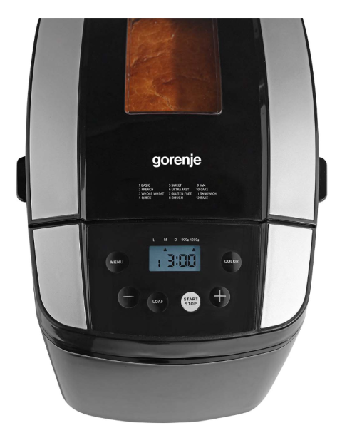 Хлебопечь GORENJE BM1210BK купить ЦИТ Хлебопечь GORENJE BM1210BK фото