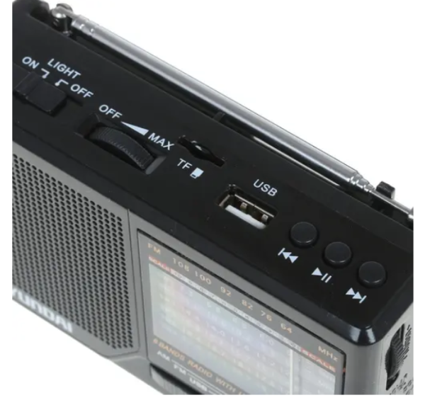 Радиоприемник Hyundai H-PSR140 черный фото