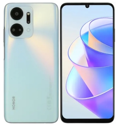 Смартфон Honor X7a 4/128Gb Silver (Серебристый) фото