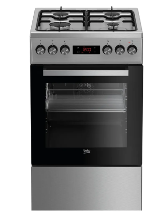 Газоэлектрическая плита BEKO FSE 52320 DXD фото