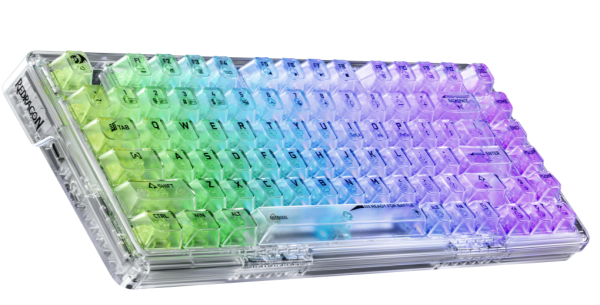 Клавиатура Redragon Elf Pro RGB BT+2.4G White фото
