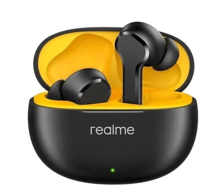 Беспроводные bluetooth наушники Realme T100 Черный (RMA2109) фото