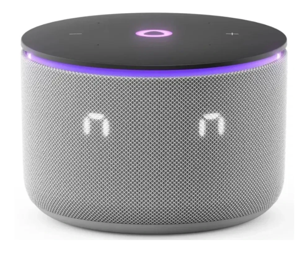 Умная колонка Яндекс Станция Мини 3 Про Zigbee серая (YNDX-00059GRY) фото