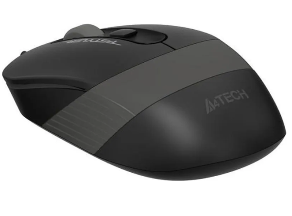Мышь A4 Fstyler FM10 черный/серый оптическая (1600dpi) USB (4but) фото
