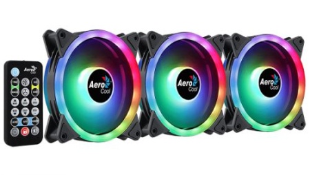 Комплект вентиляторов для корпуса Aerocool Duo 12 Pro фото