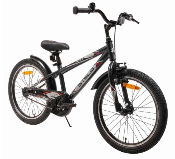 (м) Велосипед детский STELS 20" Pilot-200 VC темно-серый  фото