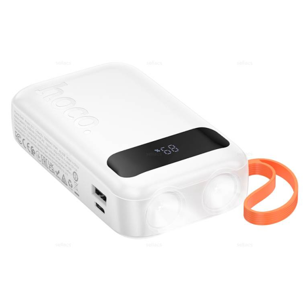 Внешний аккумулятор HOCO J151 10000mAh (белый) (6942007653367) фото
