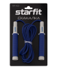 Скакалка STARFIT RP-401 c силиконовыми ручками, 3 м, синий фото