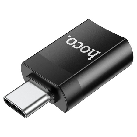 Переходник Type-C- USB (OTG) HOCO UA17 фото