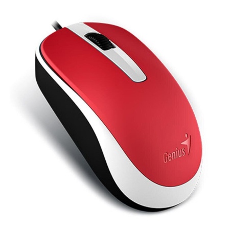 Мышь Genius DX-120 Red 1000 dpi USB фото