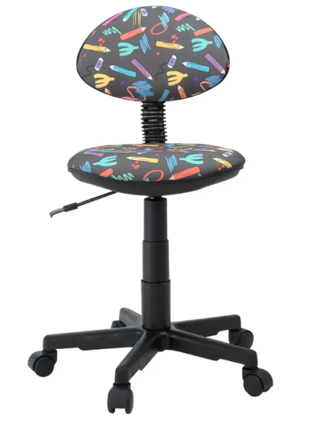 Кресло Helmi HL-K20 "Logika", PL, ткань KIDS 28, графика, пиастра, ШТ, 359865 фото