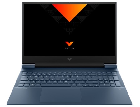Ноутбук HP Victus 16-d0031ur Core i7-11800H/16Gb/512Gb SSD/RTX 3060 6Gb/16.1"FHD IPS/noOS/blue (4L67 фото