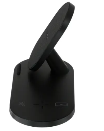 Беспроводное зарядное устройство CANYON WS-202 2в1 Черный (TB2CNSWCS202B) фото