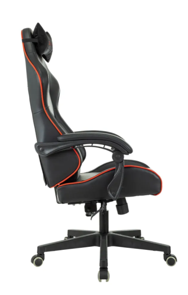 Кресло игровое A4Tech Bloody GC-780 черный сиденье черный кожзам с подголов. крестов. металл черный  фото