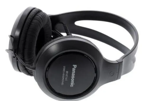 Наушники PANASONIC RP-HT161E-K 2м черный  фото