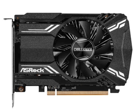 Видеокарта PCI-E 4Gb ASRock AMD Radeon RX 6400 CLI 4G Challenge ITX 1923/16000 64-bit DP HDMI  фото