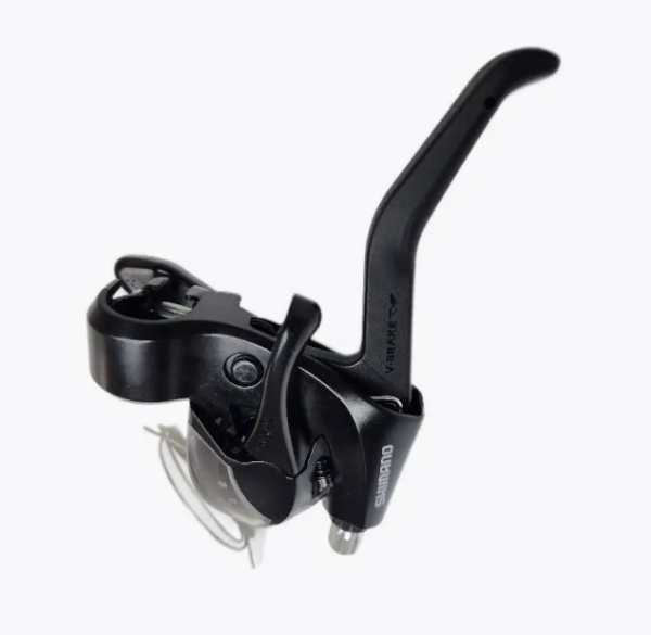 Шифтер Shimano Tourney ST-EF41 с ручкой тормоза левый 3 cкоростей, с тросом 1800мм фото