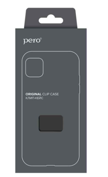 Чехол для Samsung A73 клип-кейс софт-тач PERO черный фото