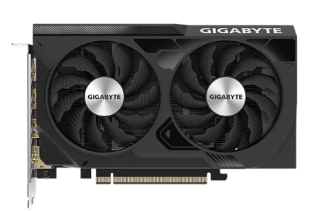 Видеокарта PCI-E 8Gb Gigabyte GV-N4060WF2OC-8GD RTX4060 128 GDDR6 2475/17000 HDMIx2 DPx2 HDCP Ret фото