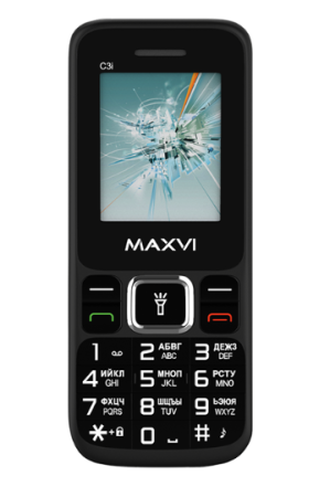 Мобильный телефон MAXVI C3I BLACK фото