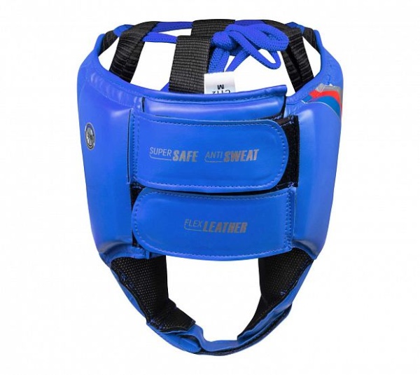 Шлем боксерский "Clinch Olimp" синий р. L фото