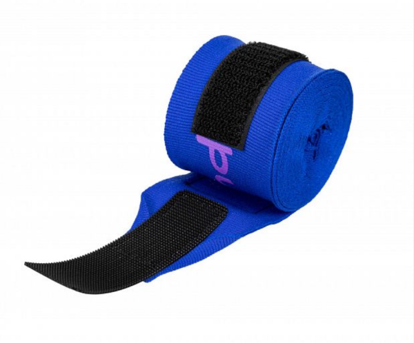 Бинты боксерские Clinch Boxing Hand Wrap Undefeated темно-синие (длина 3.5 м) фото