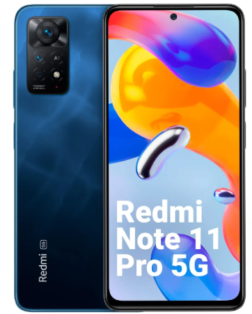 Смартфон Xiaomi Redmi Note 11 Pro 5G 8/128Gb Atlantic Blue фото