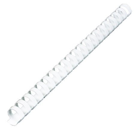Пластиковые пружины d=19mm (до170 л.) 100 шт. Прозрачные фото