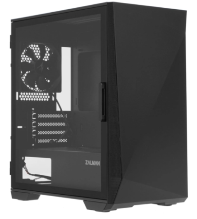 Корпус ZALMAN Z1 Iceberg черный фото