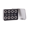 Набор подшипников RIDEX SB, ABEC-5 Chrome, 8 шт., металлический бокс фото