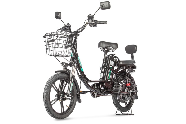 (м) Электровелосипед Gelbert Khan 2 (Черный-3133) фото