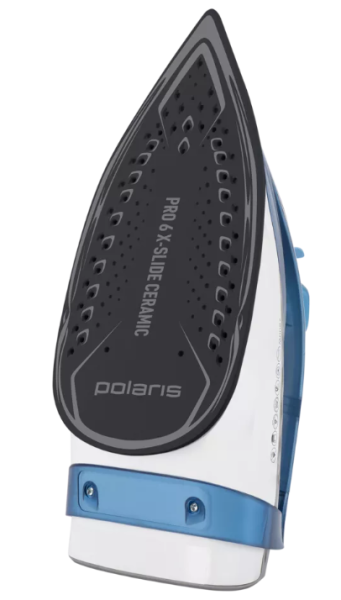 Утюг POLARIS PIR 2860AK, белый/синий фото