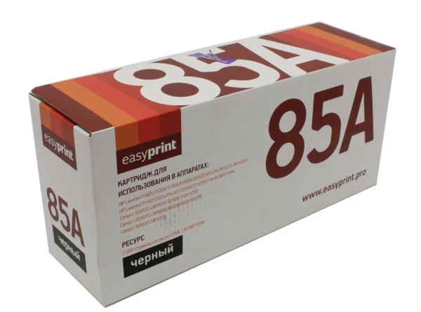 Картридж EasyPrint LH-85A U для HP LJ P1005/1505/Pro 1102/Canon LBP3010/3250/6000/MF3010 (2000 стр.) купить ЦИТ Картридж EasyPrint LH-85A U для HP LJ P1005/1505/Pro 1102/Canon LBP3010/3250/6000/MF3010 (2000 стр.) фото