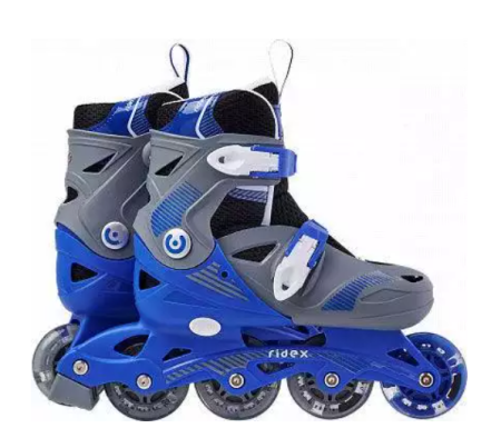 Ролик. коньки RIDEX Swipe Blue, пласт.рама (S (31-34)) фото