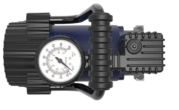 Авто-компрессор воздушный CARMEGA CARM-AC-35L синий фото