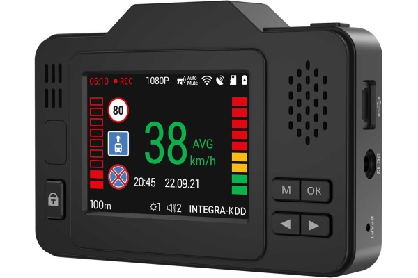 Радар-детектор с видеорегистратором Navitel XR2550 GPS черный фото