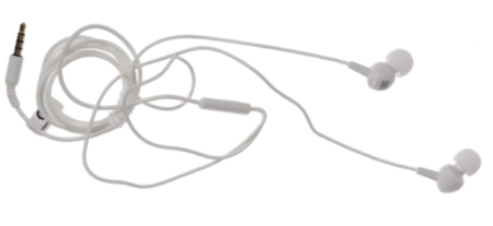 Наушники с микрофоном JBL C100si белые фото