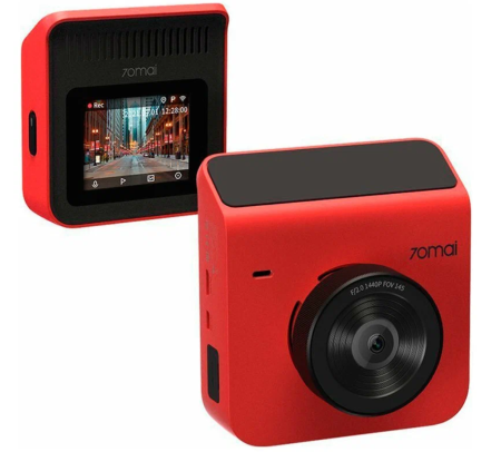 Видеорегистратор автомобильный 70mai Dash Cam A400 Red (Midrive A400) фото