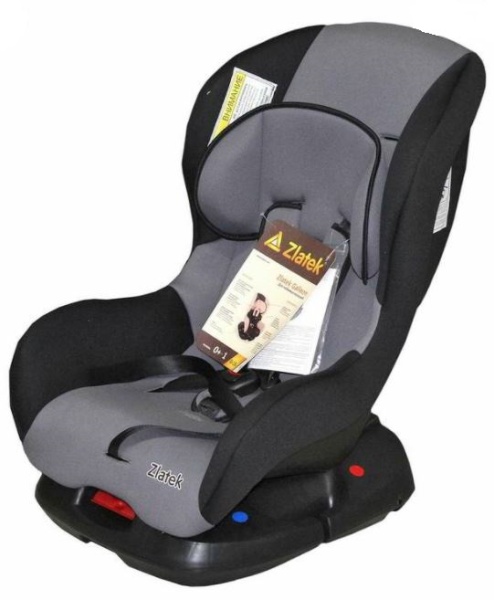 Автокресло детское ZLATEK KRES0171 Galleon гр. 0+1 (серый) фото
