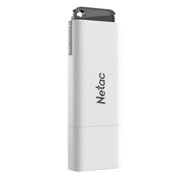 USB флеш-накопитель 256GB Netac U185 белый USB 3.2 (NT03U185N-256G-32WH) фото