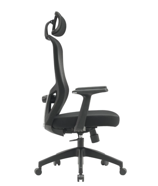 Кресло Cactus CS-MC515-BK черный сиденье черный сетка/ткань с подголов. крестов. пластик пластик чер фото