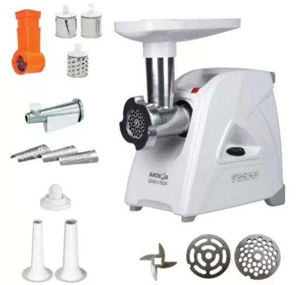 Мясорубка АКСИОН М 35.02 (шинковки, соковыж.) фото