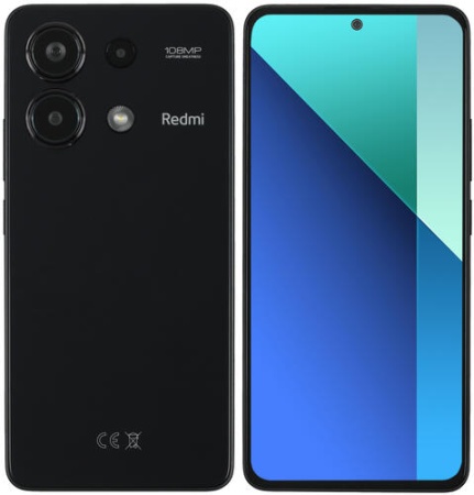 Смартфон Xiaomi Redmi Note 13 6/128GB Midnight Black (Черный) фото