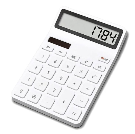Калькулятор Xiaomi Kaco Lemo Desk Electronic Calculator, White CN фото