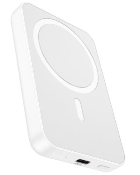 Аккумулятор внешний HOCO J109 Easy 5000mAh, MagSafe белый 6931474791368 фото