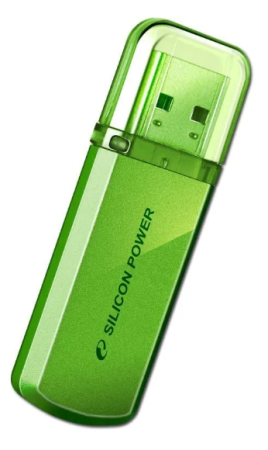 USB флеш-накопитель 16Gb Silicon Power Helios 101 зеленый USB 2.0 (SP016GBUF2101V1N) фото
