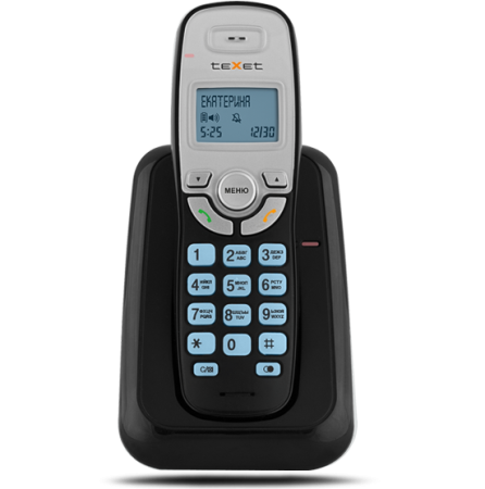 Тел. аппарат Dect TeXet TX-D6905А черный фото
