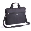 Сумка портфель BRAUBERG PRACTICAL с отд. для ноутбука 15,6", Grey line, черная, 29х40х7 см, 272604 фото
