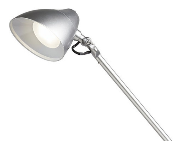 Лампа настольная SONNEN PH-104, подставка, LED, 8 Вт, метал, серый, 236691 фото