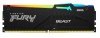 Оперативная память DDR5 16Gb (PC5-48000) 6000MHz Kingston Fury Beast Black RGB KF560C30BBA-16 фото